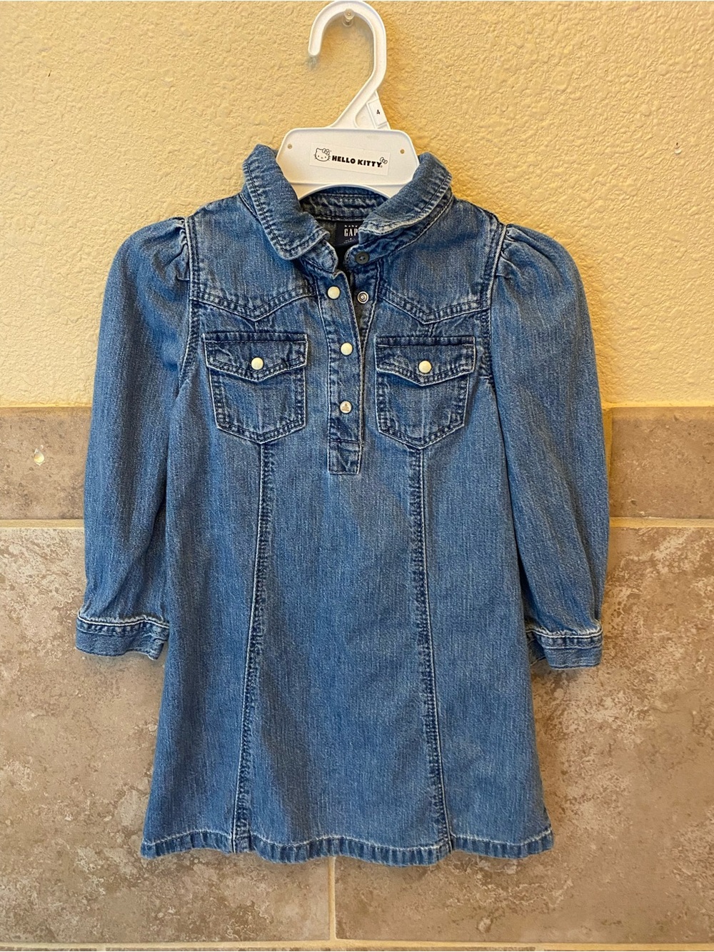 GAP Girls Blue Denim Dress Jacket